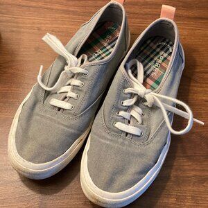Sperry Womens Pier Wave Cvo Retro STS85175 Grey Lace Up Sneaker Shoes Size 9